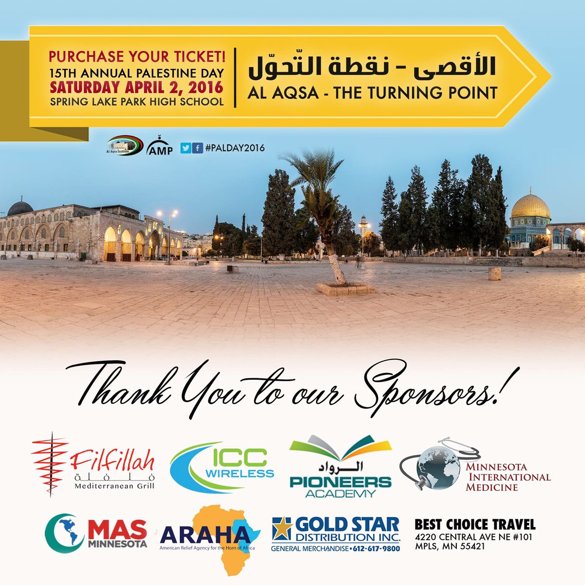 alaqsamn's tweet photo. #Filfillah #ICCWIRELESS
#PioneersAcademy @MNimed @MASMinnesota
@ARAHA_Relief #GoldStar #BestChoiceTravel https://t.co/IAU8JjBzr6