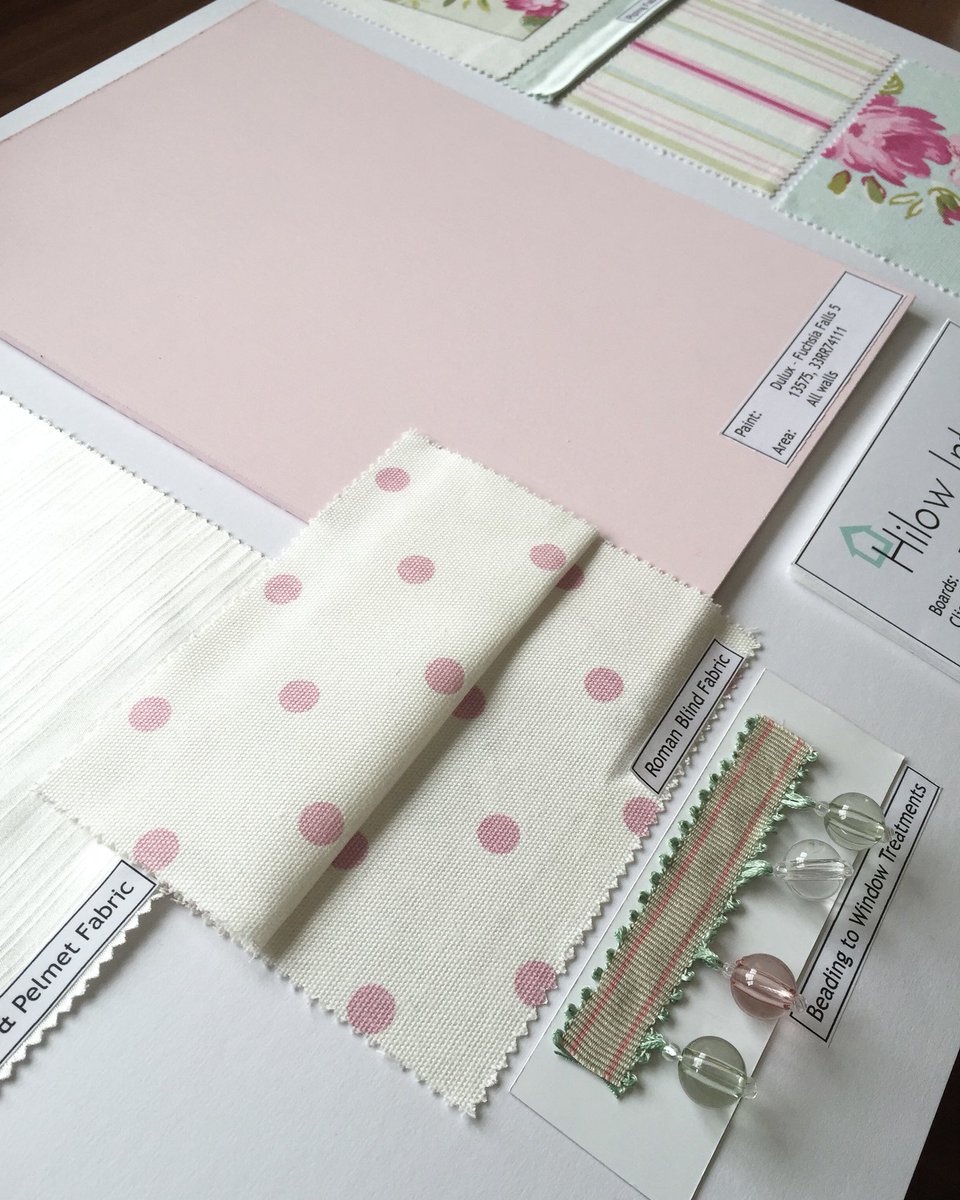 HilowInterior's tweet image. A current design board for a little girls bedroom #interiordesign #designboards #pinkinteriors #childrensrooms