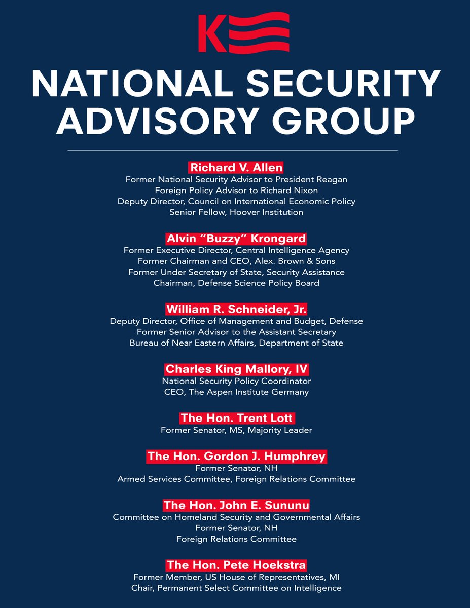 JohnKasich's tweet photo. This is what it looks like when you build your national security team out of actual experts. https://t.co/FAdJZQPdRG https://t.co/O2oYIItqbk
