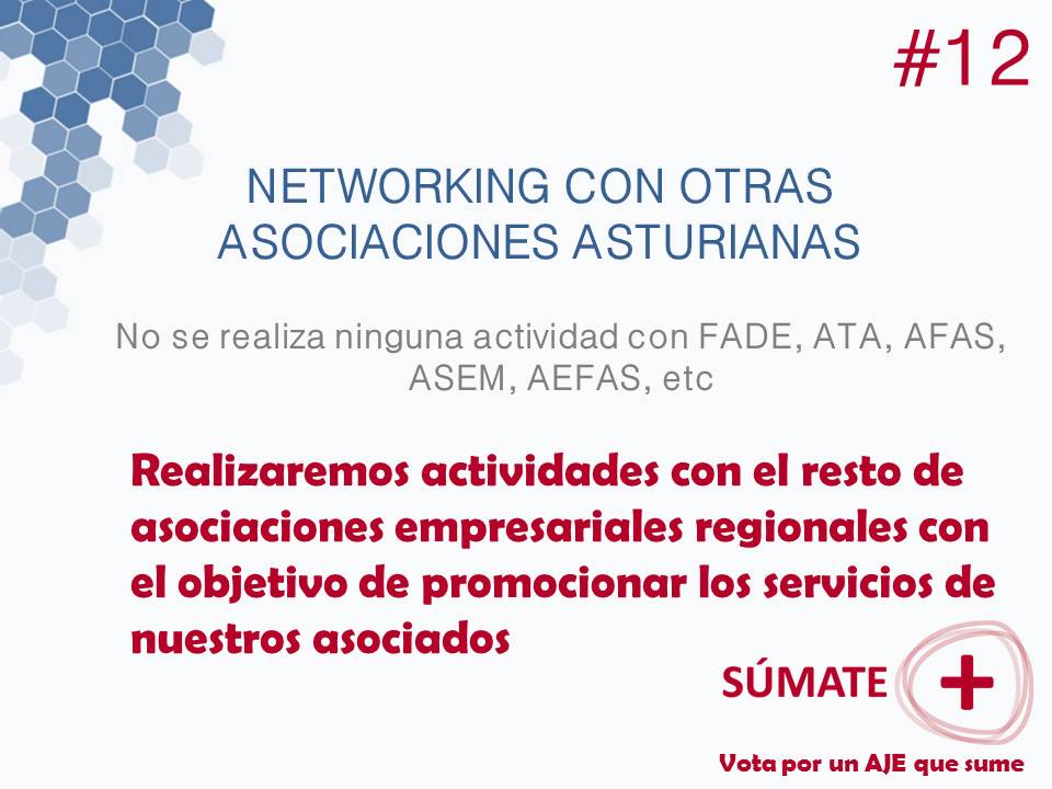 sumateaje's tweet photo. Promocionaremos a nuestros asociados entre las empresas del resto de agrupaciones asturianas #PorUnAjeQueSume https://t.co/jw9gicKHsD