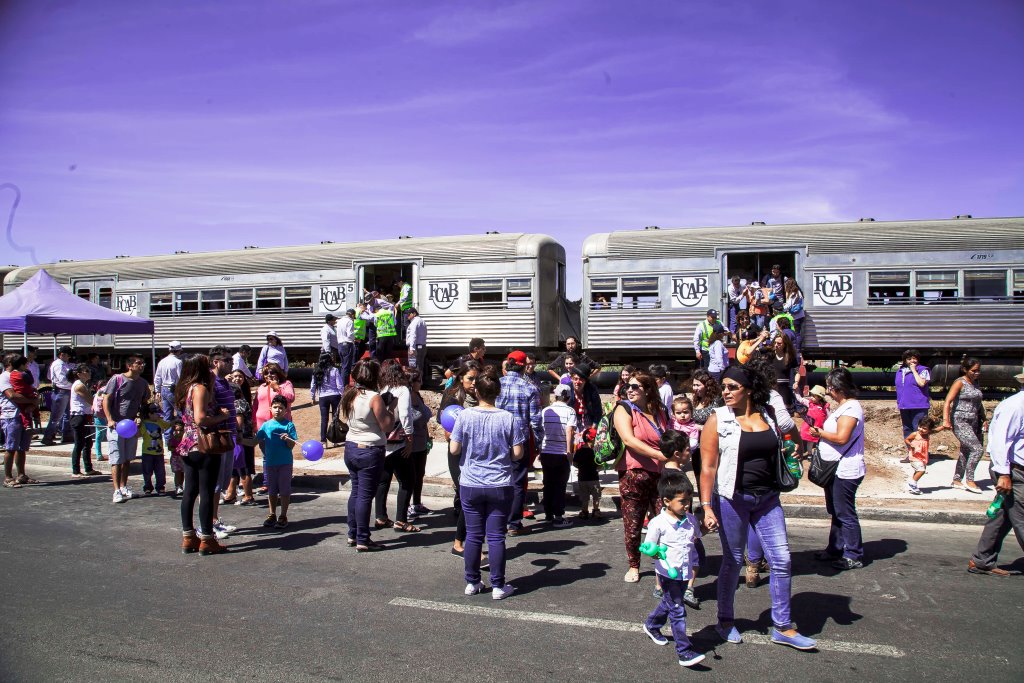 TREN DE PASAJEROS EN 137° ANIVERSARIO DE CALAMA capitalminera.cl/index.php?opti…