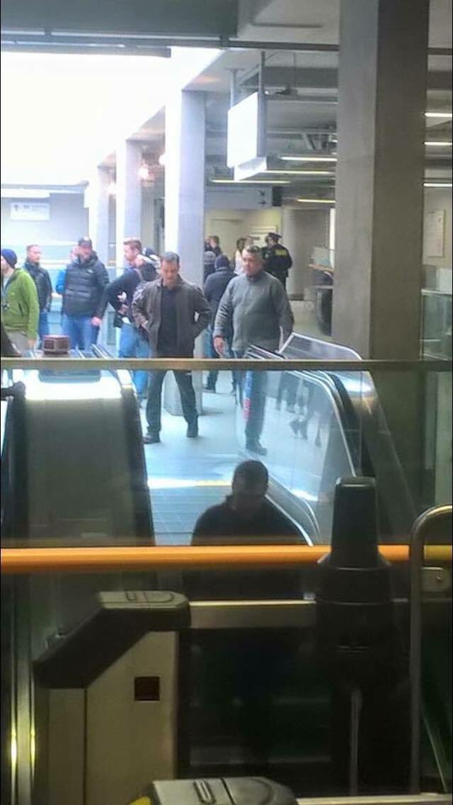 #MattDamon spotted at Woolwich Arsenal DLR station today filming the new #bourne movie