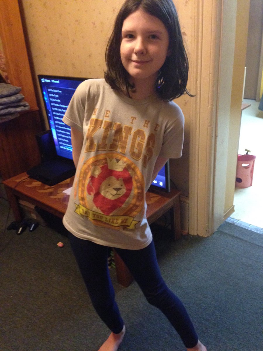 TBag03's tweet photo. @WeTheDan @travisrclark  11 year old super fan, loves the new stuff too! https://t.co/MAbnU8ONl0
