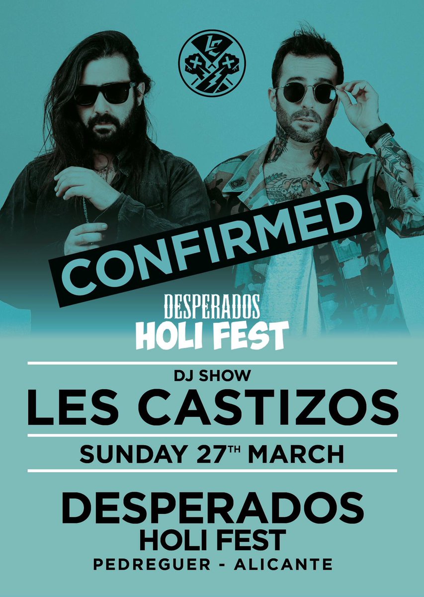FTMjournal's tweet photo. @lescastizos  estarán reventando "Desperados Holi Festival"
🔴Domingo de pascua en #Pedreguer (Alicante) https://t.co/mOLdKHNLIX