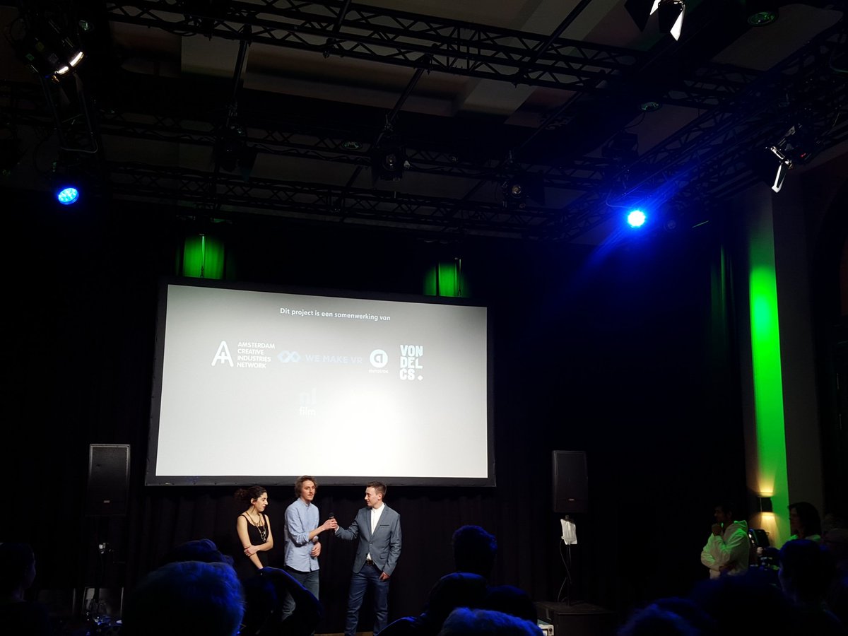 JournalistVr's tweet image. &quot;Didn&apos;t really prepare anything&quot; but the MediaLab was a major help for #ProjectOrpheus @AVROTROS #VirtualReality