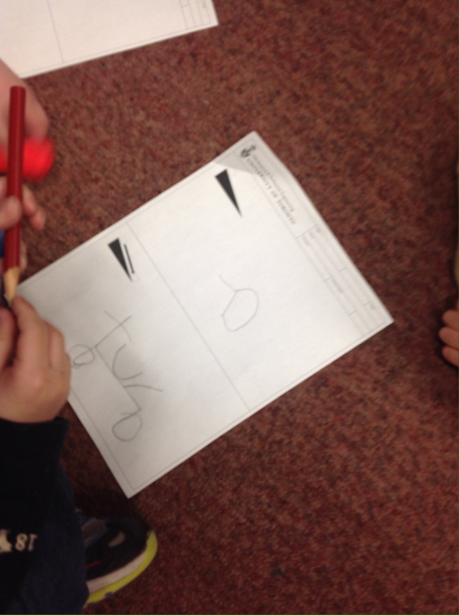 Niecsa's tweet photo. Kinders @ Kensington exploring engineering w/ @ProfBazylak Prob: need 2 move things down a hill. What can we use? https://t.co/L0BgnzoN2e