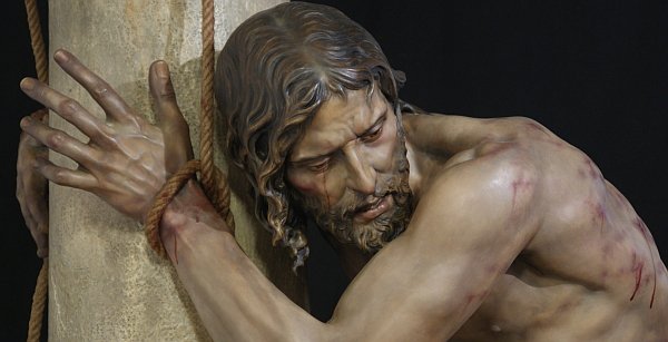 SantosIglesia's tweet photo. La Flagelación de Jesús * 
    (Tomado del Libro la Pasión Beata A C Emmerich)   https://t.co/hQZeSe7v17   https://t.co/jyRnBbRUwp