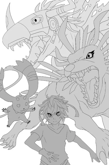 More wips #Digimon 