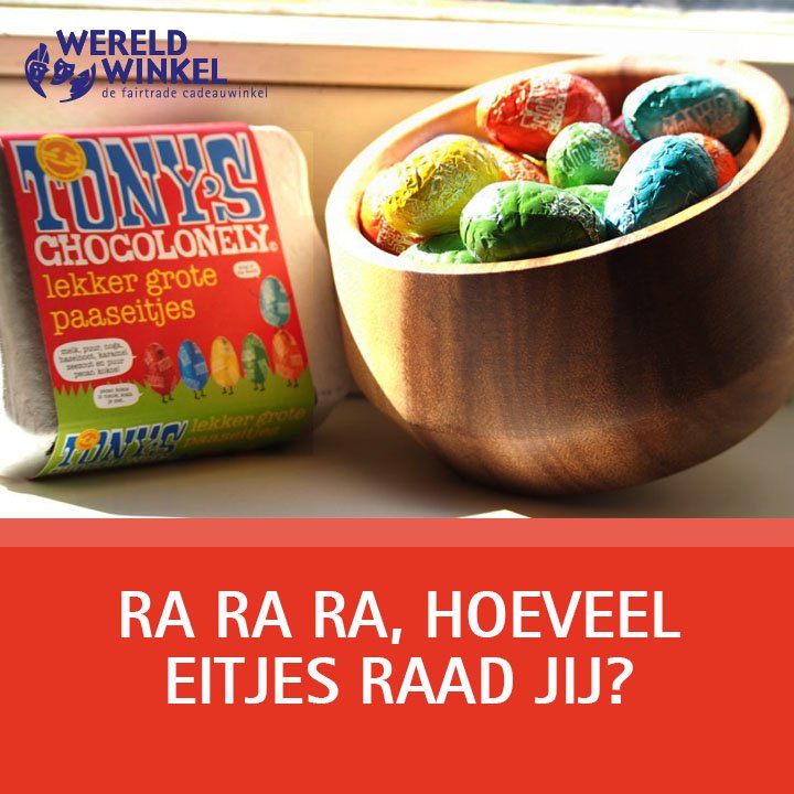 Hoeveel eitjes denk jij dat er in de wobbowl zitten? Geef je antwoord op onze Facebookpagina!bit.ly/1o1BDBG