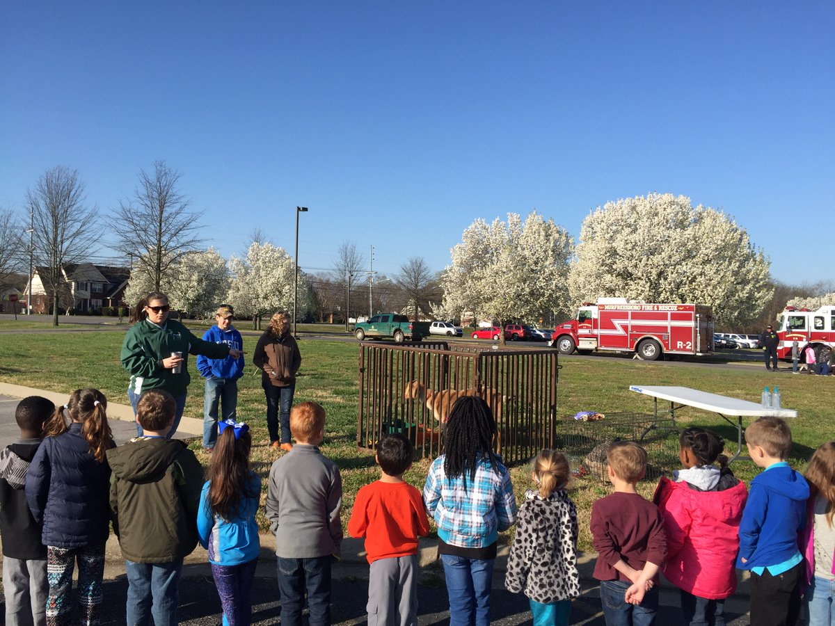 Teaching kiddos about Extension and 4-H at Barfield Elementary #tnmAGicmoments #4Hlivestock