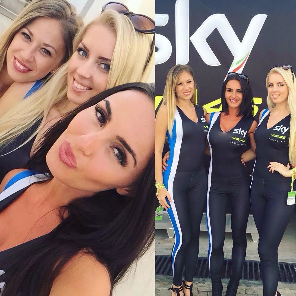 BodykitChannel's tweet photo. #Bodykitchannel presents: Our girls for Team Sky Racing Team VR46 #models #4uppermodels #umbrellagirl #motogpdoha #… https://t.co/h1Yq4b7ANK