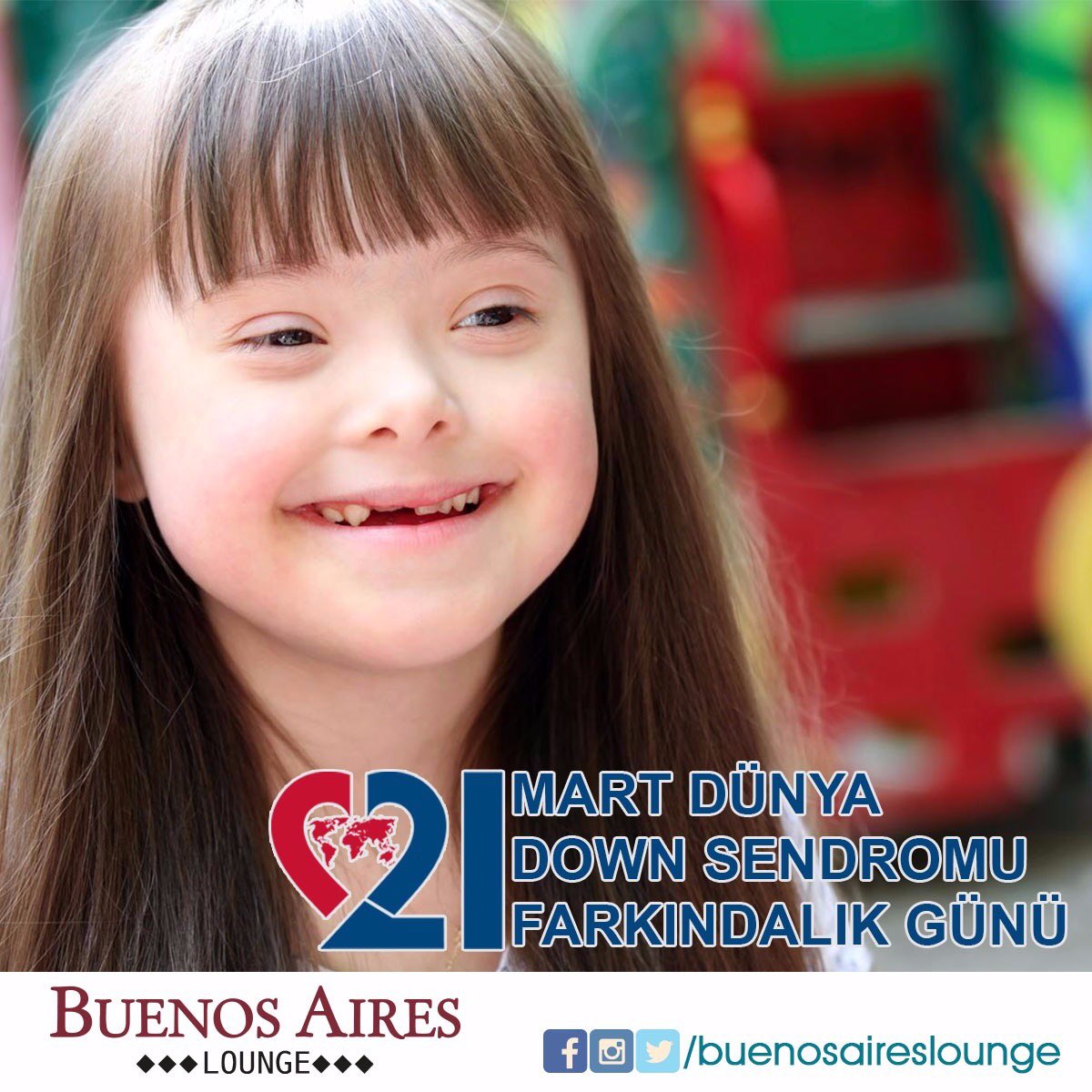 #21MartDownSendromuFarkındalıkGunu #buenosaireslounge #arjantincaddesi #argentumhotel