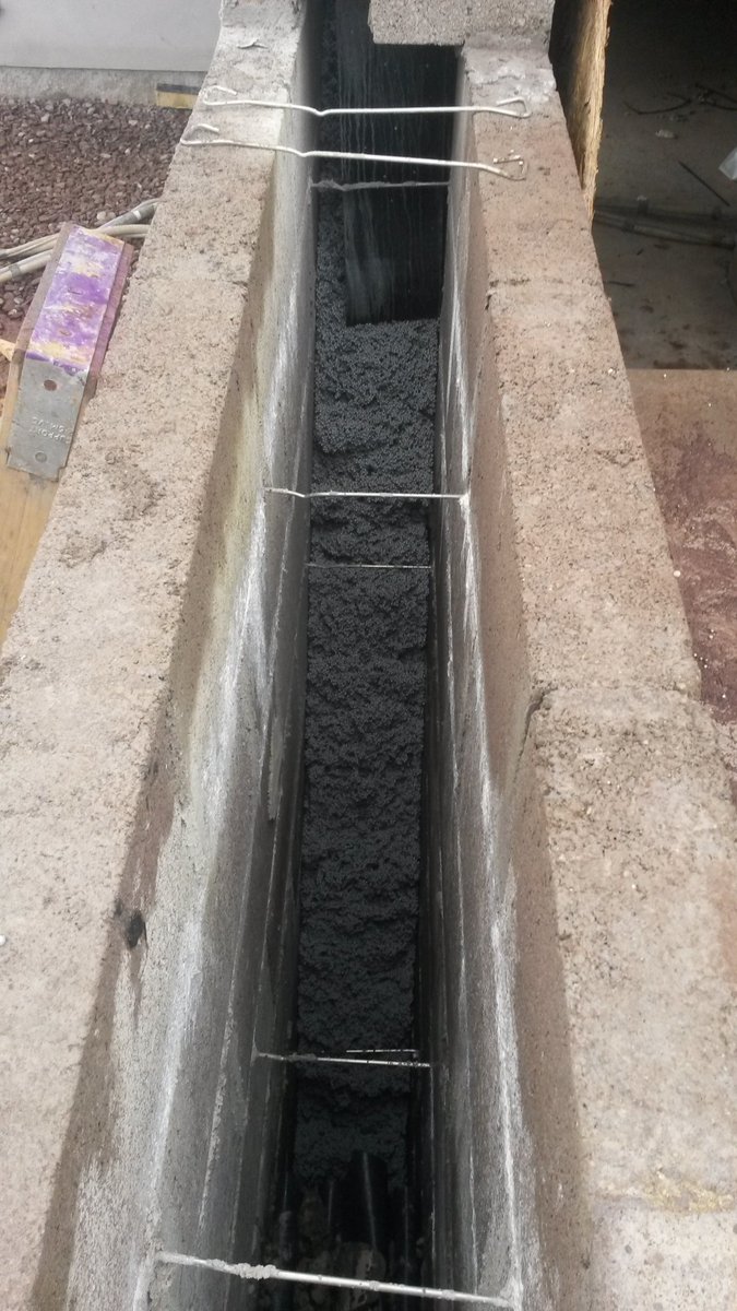 kingdominstall's tweet photo. 8" new build cavity insulation fill. #newbuild #newhome #cavitywall #insulation #upgrade https://t.co/cPIUXgxJ2x