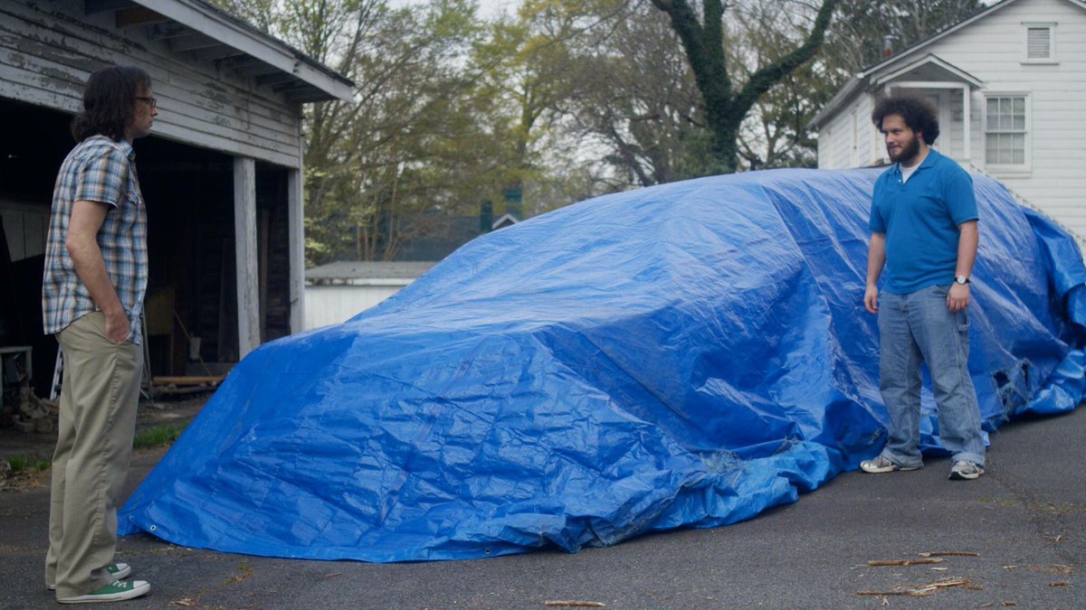 gbwebseries1's tweet photo. What is Jack hiding under the tarp? Find out in episode 6 of @gbwebseries1 premiering later this year! #Ghostbuster https://t.co/MCqfAMV6Ke