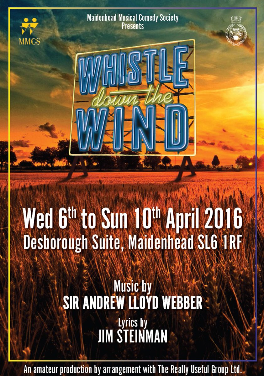EnjoyMaidenhead's tweet photo. #Maidenhead Musical Comedy Society present Whistle Down the Wind 6-10 April @Info_Mmcs https://t.co/M2EblwGD7F @RBWM https://t.co/cnUB7I4Ous