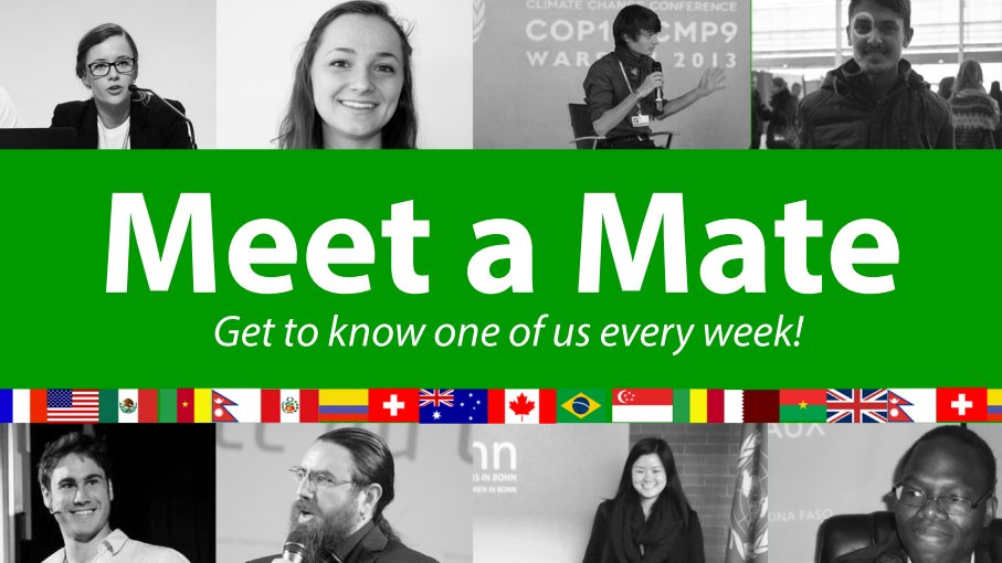 climates_fr's tweet photo. #MeetAMate CliMates is a worldwide community. Get to know one of our change-makers every Monday. Stay tuned! https://t.co/wi8bB97Vwf