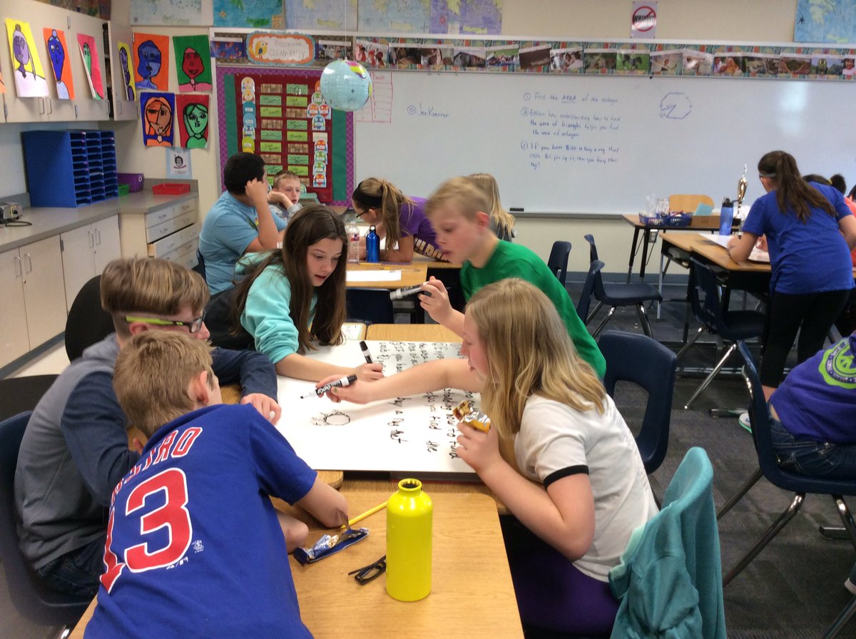 JenKoerner's tweet photo. Reviewing how to find the area of composite figures. @OPC512 @theSMSD #team512 https://t.co/7DVqkYmuvr