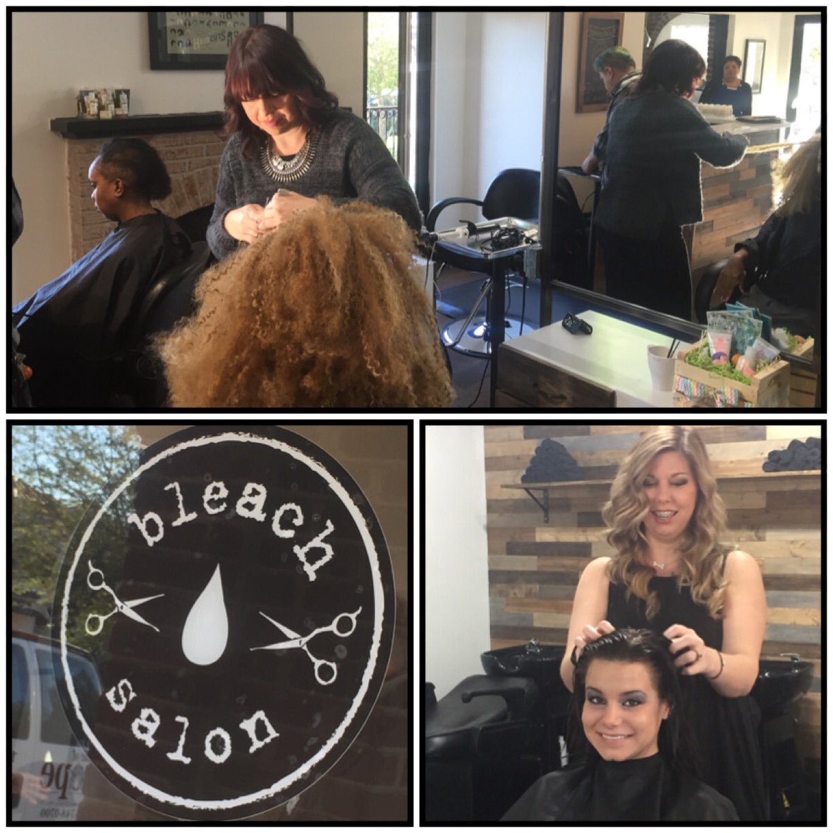 rashivats's tweet photo. A simple haircut can go a long way! @bleach_salon helping @StarOfHope women get ready 4 graduation later this week! https://t.co/BL6KPeSGml