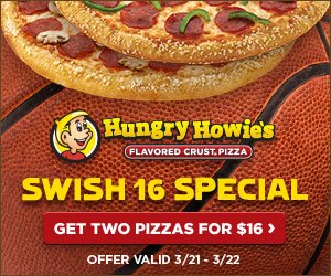 Hungry Howies Pizza On Twitter This March Get A Slam Dunk Hungry Howies Pizza On Twitter This March Get A Slam Dunk