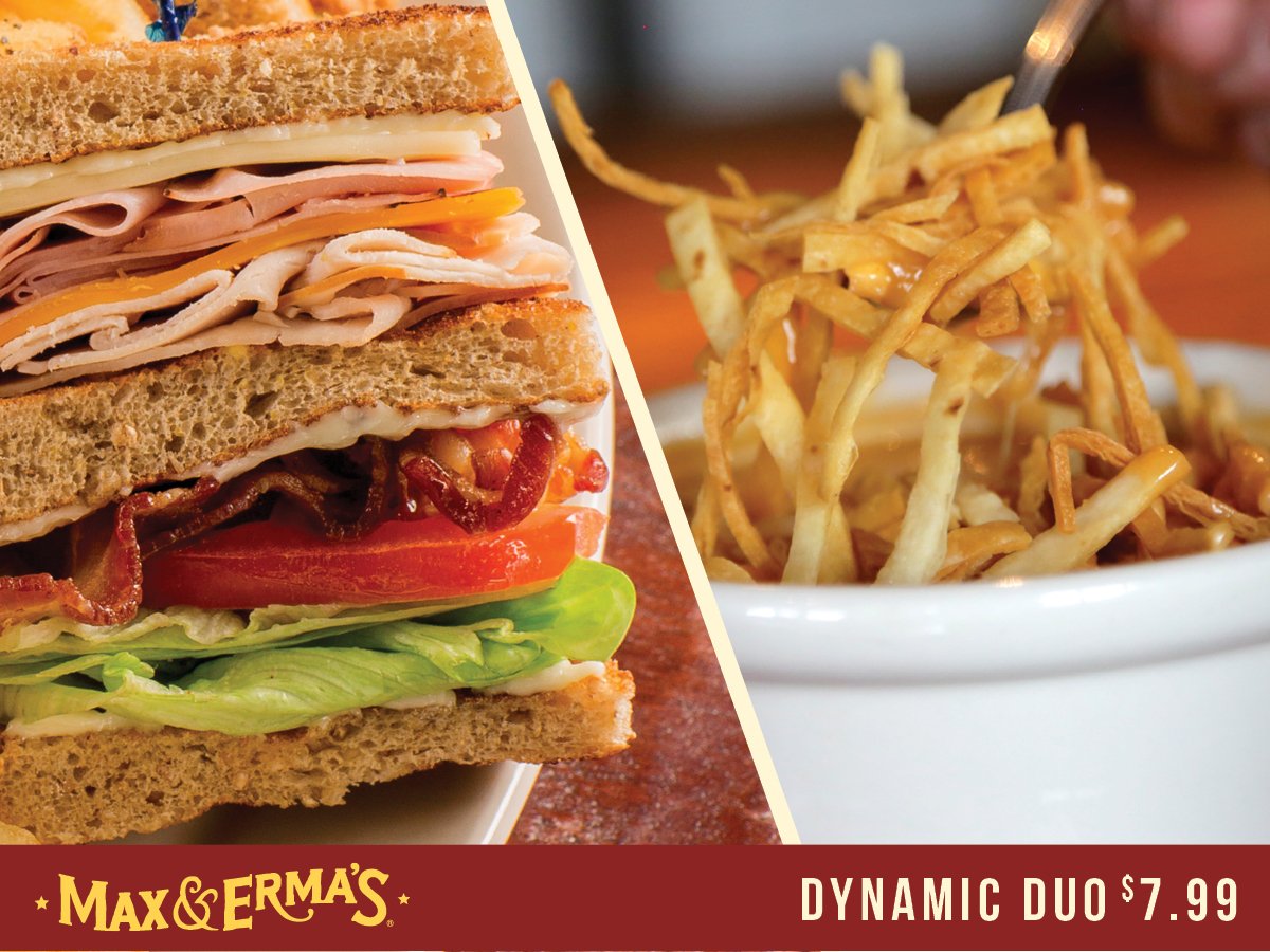 MaxErmas's tweet photo. Take the manic out of your Monday with a Dynamic Duo lunch for only $7.99. https://t.co/p62AhEACgc