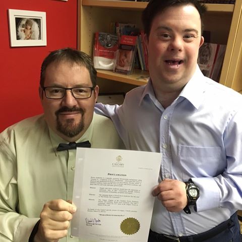 motionballyyc's tweet photo. Thanks to @nenshi and @cityofcalgary for declaring today World Down Syndrome Day! #WDSD16 https://t.co/smX0JRcX8i
