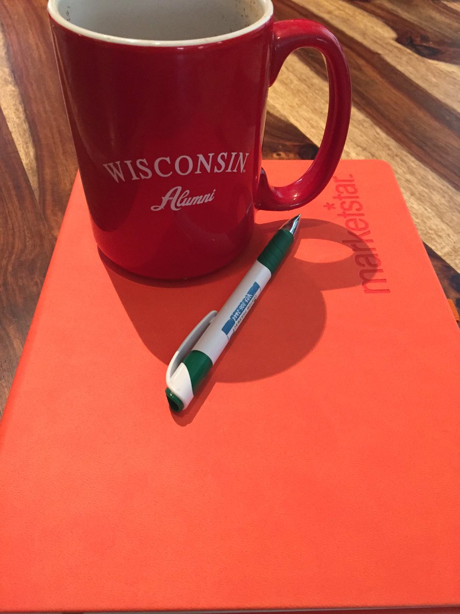 LizFlexTeam's tweet photo. Happy Monday! Rocking my #wisconsinalumni coffee mug this morning- what a win yesterday! #onwisonsin #marketstar https://t.co/CMhzjH1Fmo