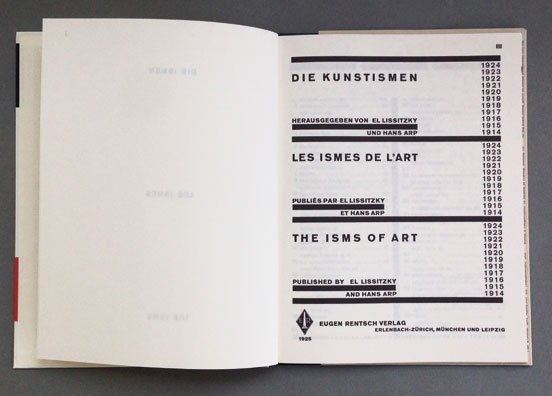 Die Kunstismen 1914-1924