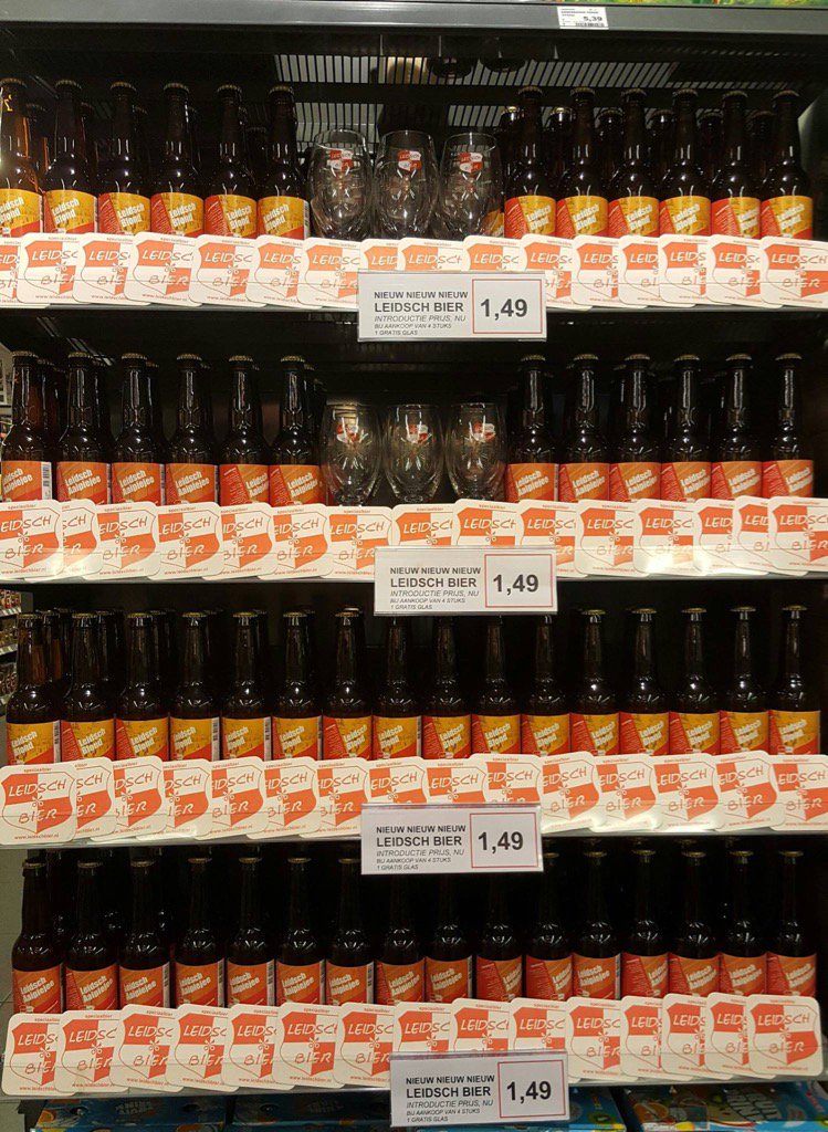 Nieuw in ons assortiment: Leidsch bier.
