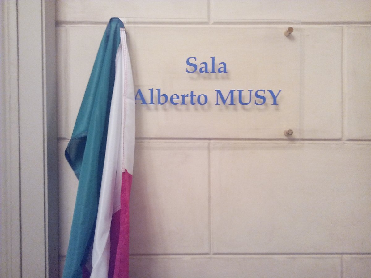 cittAgora's tweet photo. #salarossaTO Intitolata la Sala matrimoni di Palazzo Civico ad Alberto Musy. https://t.co/n6Mtqrb4ku