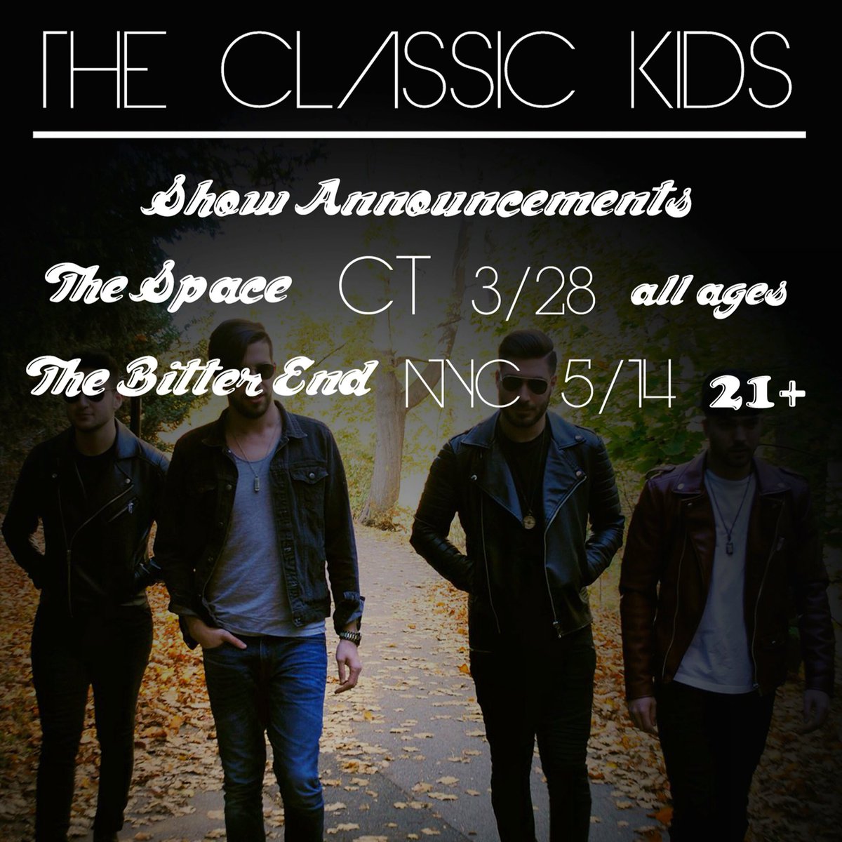 TheClassicKids's tweet photo. Two. Show. Announcements. More. To. Come 🎙 https://t.co/z6XhKUiQUr