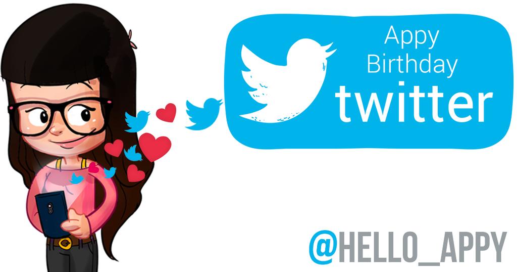 hello_appy's tweet photo. Appy Birthday @twitter ! 🎂🎉
#LoveTwitter https://t.co/0pBE7hiFHb