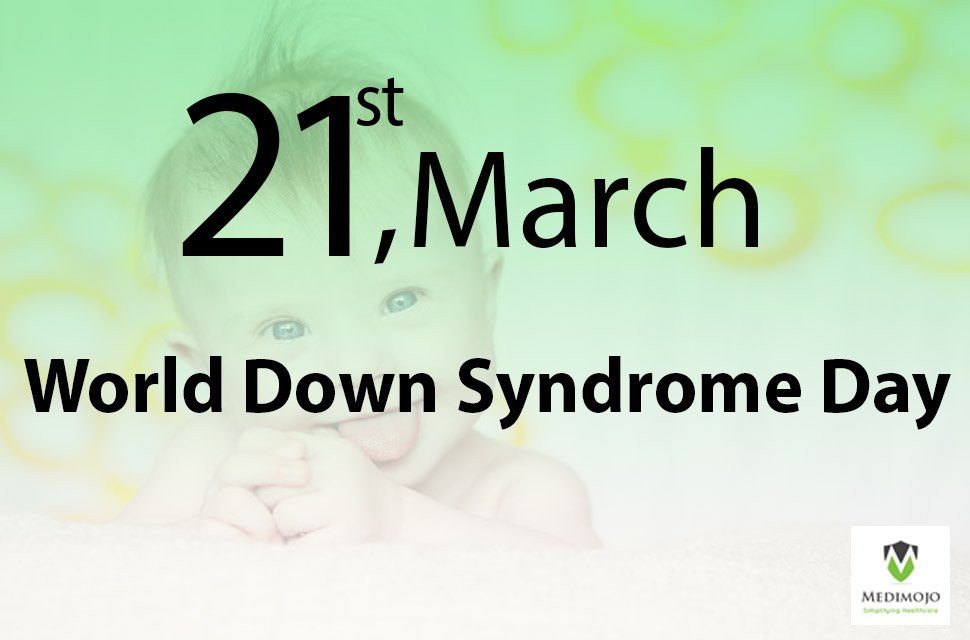 MedimojoFacts's tweet photo. Today! Down's syndrome day is being celebrated, worldwide. Blessings to all, suffering from it. 
@medimojovikas https://t.co/wfagEPsJHe