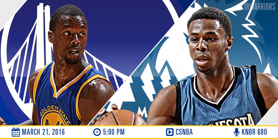 warriors's tweet photo. IT'S GAME DAY! The Dubs wrap up their current roadie in Minnesota against @Timberwolves » https://t.co/2wMweBCpwx https://t.co/2b4urAI7Mc