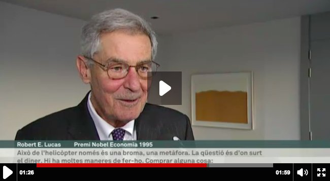 bse_barcelona's tweet photo. Video: Robert E. Lucas talks with @tv3cat (comments in English start at 1:10) https://t.co/OoD0Yfe05d #gselecture https://t.co/SGbp1Hh2rZ