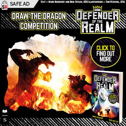 SwapitUK's tweet photo. #DefenderoftheRealm from @scholasticuk is on Swapit! Draw a dragon + you could win an iPad! https://t.co/15Cs0olaLO https://t.co/9OjIFSB6PE