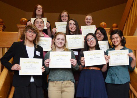 Stemettes's tweet image. .@pacificu Women group honors girls for achievement in math and science buff.ly/1Rau1Y6 #girlsinSTEM