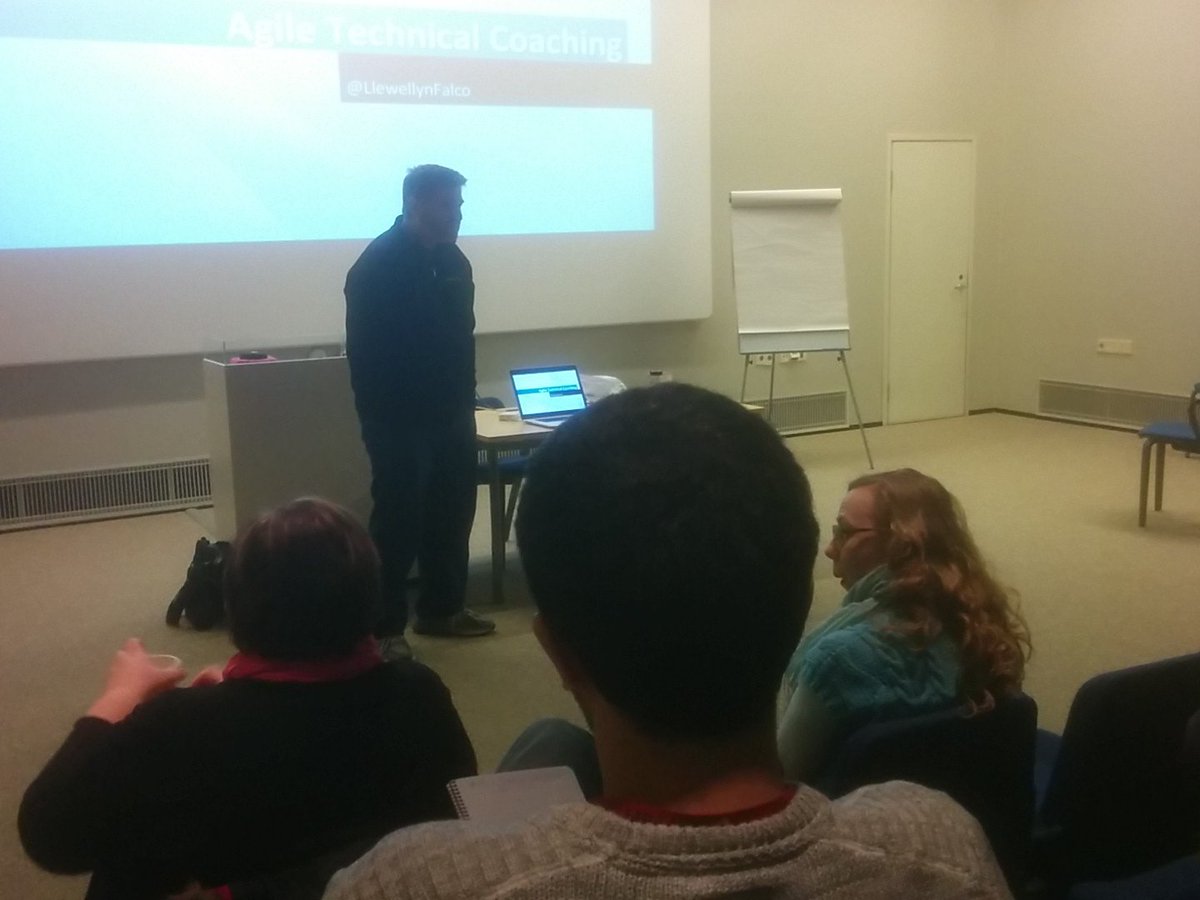 kontulai's tweet image. Just started @agilefinland coaching circle at @deveoteam about #technicalcoaching by @LlewellynFalco