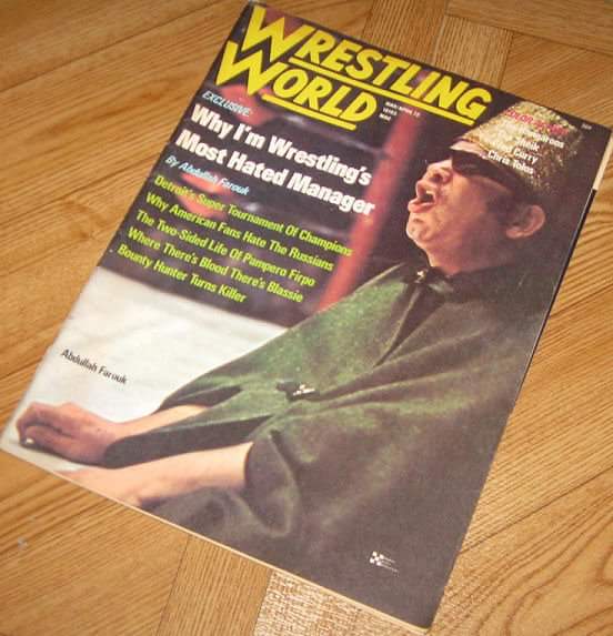 JWsWrestlingMem's tweet photo. March/April 1972 Wrestling World #AbdullahFarouk #TheGrandWizard #WWEHOF #MagazineMonday https://t.co/ejC2lHxu4R https://t.co/LobnGbIzpN