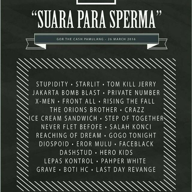 starlitpoppunk's tweet photo. Sabtu ini di gor the cash pamulang , info jam nya menyusul yaa https://t.co/O0WXEKmCbi