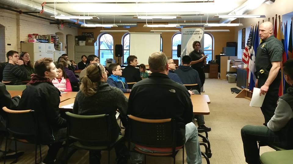 Photos from our GRPD Youth Police Academy &amp; Explorers Open House last week!