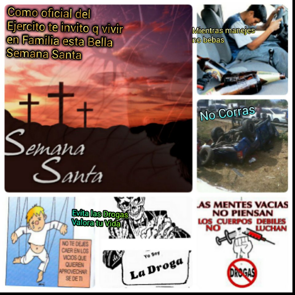 gaby_m41's tweet photo. #Dirlog te desea una semana feliz, en familia y llena de unión. Dile NO a los Vicios, SI a la prevención. https://t.co/byO5uxeCxi