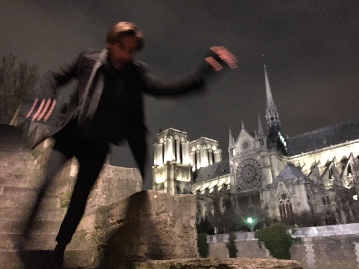 drewfuller's tweet photo. It got ugly late last night #stairfall https://t.co/POMv5alfq1