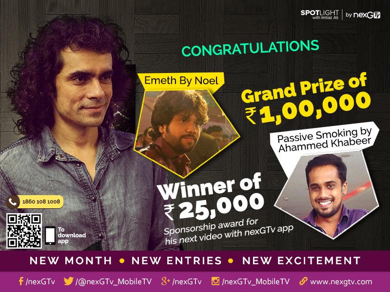 Let's have a big round of applause for the #SPOTLIGHT winners of February'16.