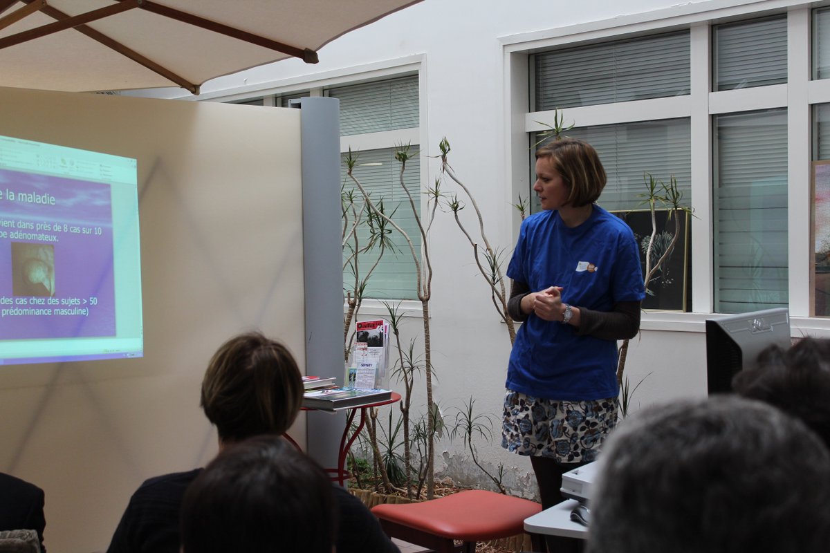 Conférence #CancerColorectal, le Dr Desot @InstitutJeanGodinot, Le dépistage et la prévention