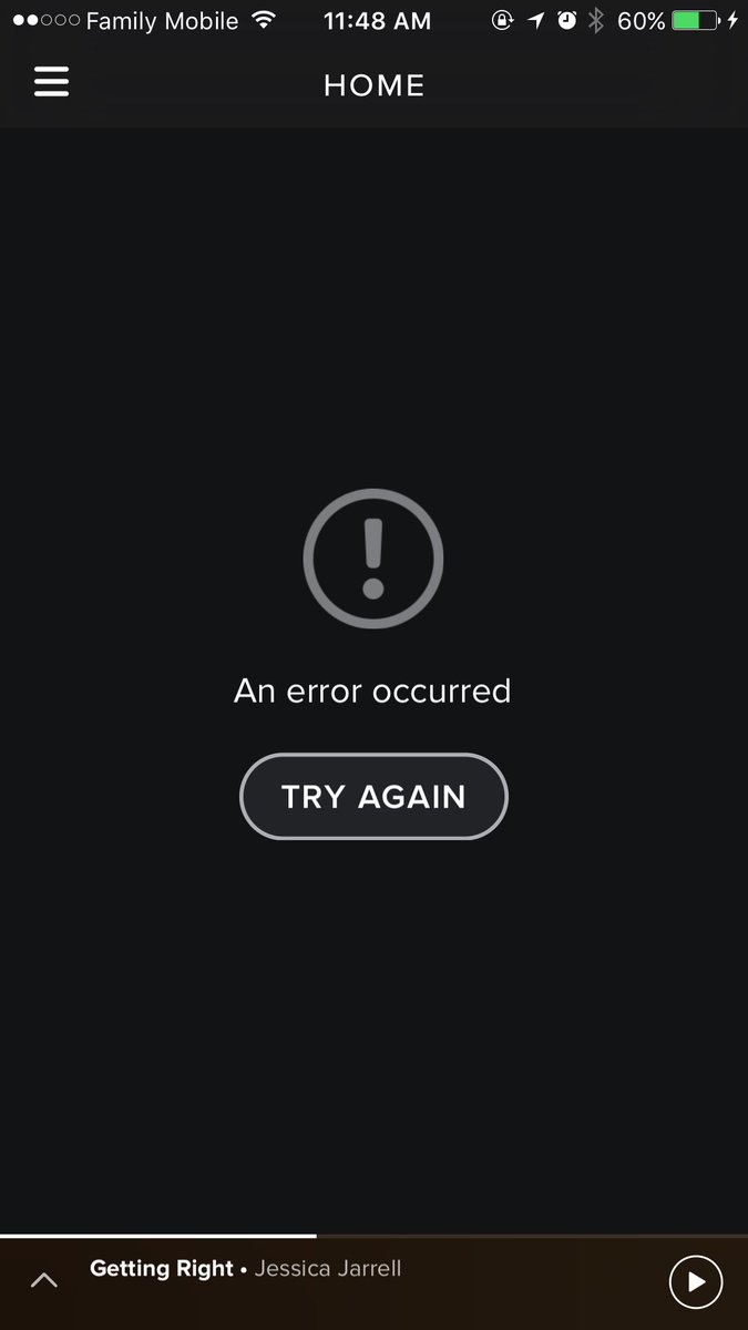 reeceecup's tweet photo. @SpotifyCares @SpotifyStatus what gives? #SpotifyDoesntCare #spotifynotworking https://t.co/0qrwnPgO1Y