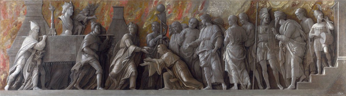 indrasmusings's tweet photo. Andrea Mantegna - Cybele arrives in Rome https://t.co/zI2xxpxxop #roma #history #renaissance #magnamater #london https://t.co/olFDnjHU3L