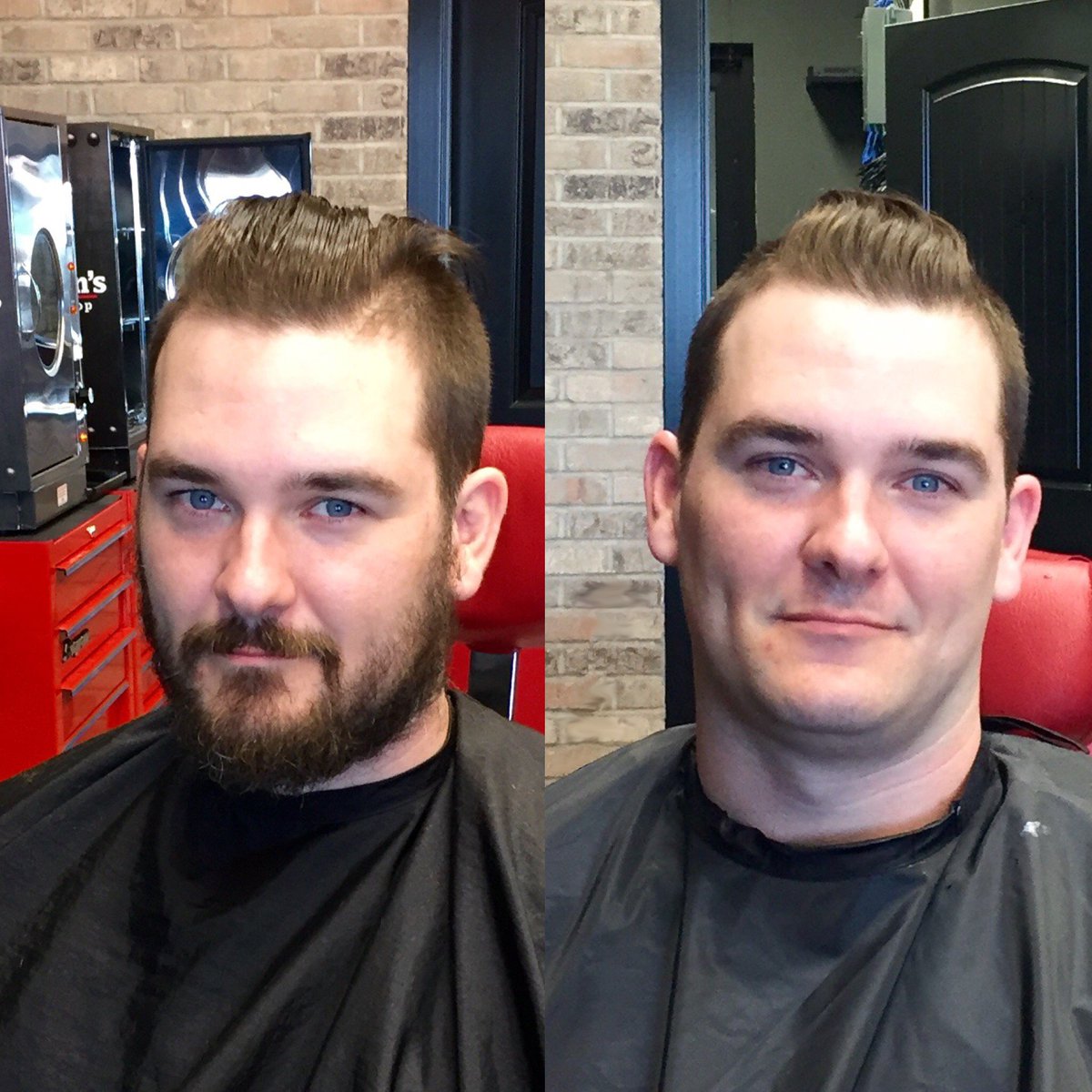 Tommygunsbarbershop On Twitter Cool Before After From