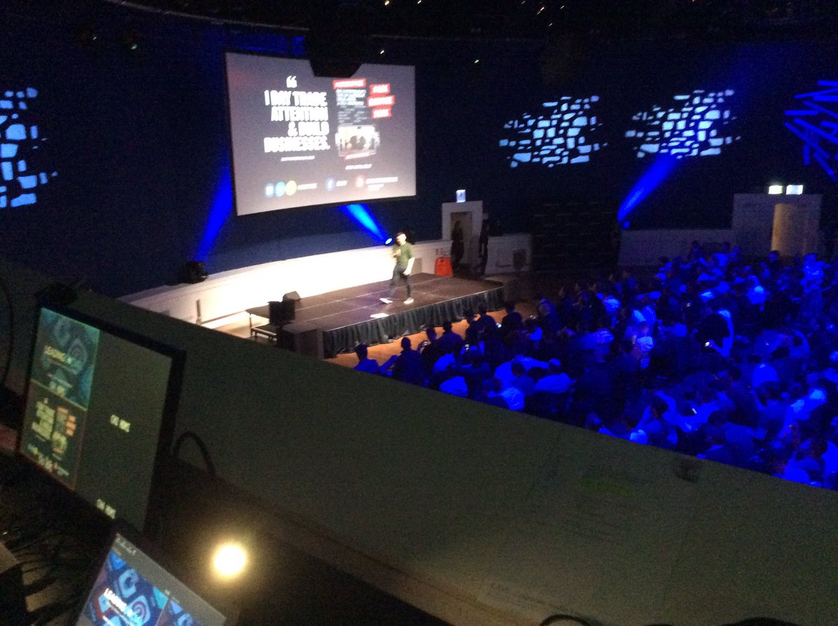 Providing Audio Visuals Services for <a href="/garyvee/">Gary Vaynerchuk</a> #GaryVeeDublin #socialmedia