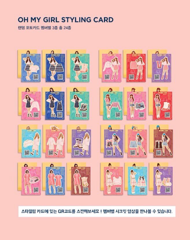 LIARLIAR] OH MY GIRL 3rd Mini Album Pink Ocean: •145x217(mm) album