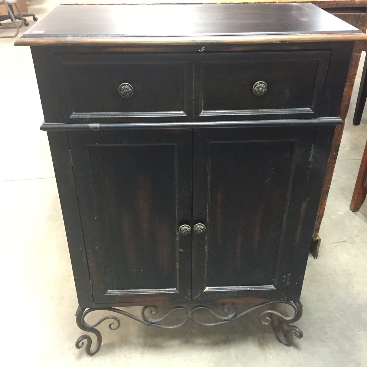 This $50 storage piece is a beauty! Perfect for any room in the house.